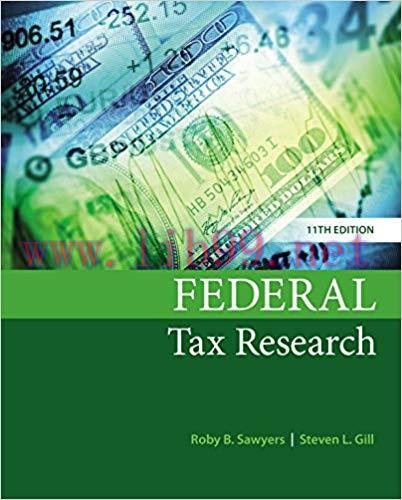(PDF)Federal Tax Research 11th Edition