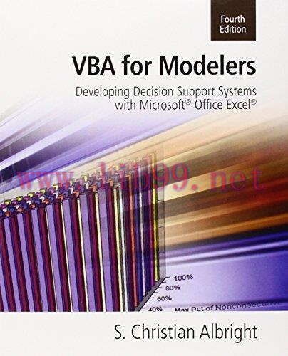 [FOX-Ebook]VBA for Modelers: Developing Decision Support Systems, 4th Edition