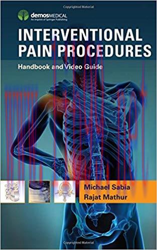 [PDF]Interventional Pain Procedures: Handbook and Video Guide 1st Edition