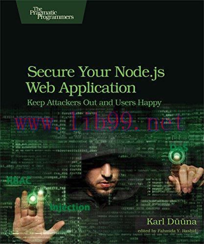 [FOX-Ebook]Secure Your Node.js Web Application: Keep Attackers Out and Users Happy
