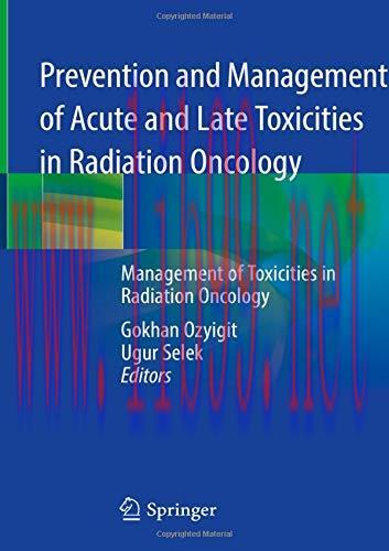 [AME]Prevention and Management of Acute and Late Toxicities in Radiation Oncology: Management o...