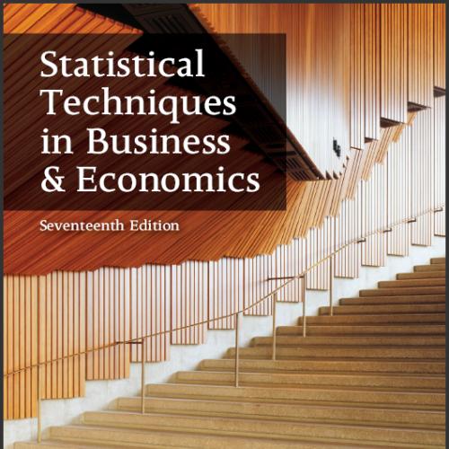 (Testbank)Statistical Techniques in Business and Economics 17th.zip
