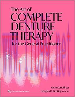 [AME]The Art of Complete Denture Therapy for the General Practitioner (Original PDF)