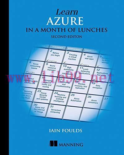 [FOX-Ebook]Learn Azure in a Month of Lunches, 2nd Edition