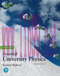 [PDF]Essential University Physics, Volume 1, 4th Edition [Richard Wolfson]