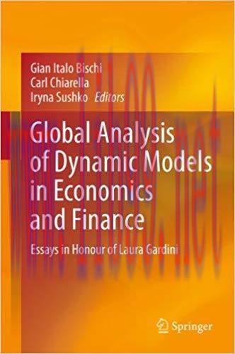 (PDF)Global Analysis of Dynamic Models in Economics and Finance: Essays in Honour of Laura Gard...