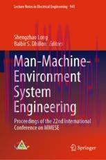[PDF]Man-Machine-Environment System Engineering: Proceedings of the 22nd International Conferen...