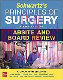 [AME]Schwartz's Principles of Surgery ABSITE and Board Review, 11th Edition (Original PDF)