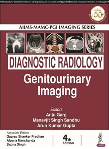 Diagnostic Radiology Genitourinary Imaging 4th Edition