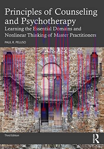 [AME]Principles of Counseling and Psychotherapy, 3rd Edition (Original PDF)