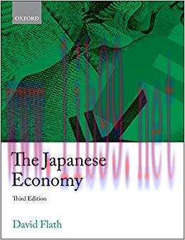 The Japanese Economy 3rd Edition,