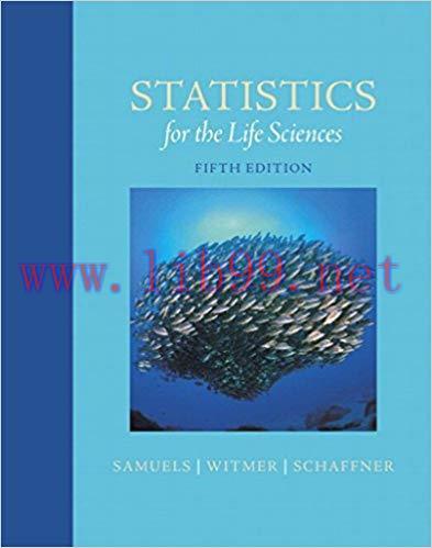(PDF)Statistics for the Life Sciences 5th Edition