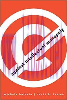 Against Intellectual Monopoly 1st Edition,