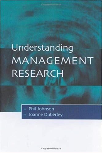 (PDF)Understanding Management Research An Introduction to Epistemology First Edition