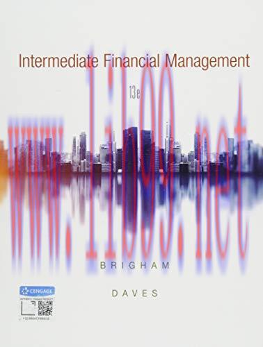 [FOX-Ebook]Intermediate Financial Management, 13th Edition