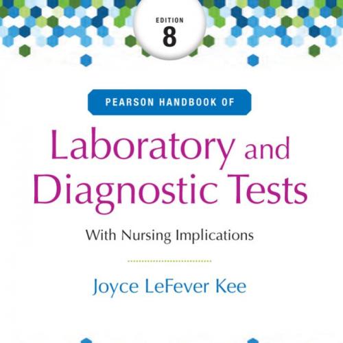 Pearson's Handbook of Laboratory and Diagnostic Tests 8th Edition