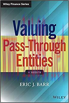 (PDF)Valuing Pass-Through Entities (Wiley Finance) 1st Edition