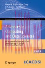 [PDF]Advances in Computing and Data Sciences: 6th International Conference, ICACDS 2022, Kurnoo...