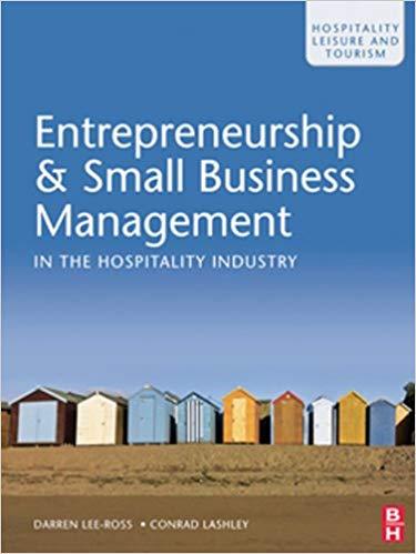 (PDF)Entrepreneurship and Small Business Management in the Hospitality Industry (The Hospitalit...