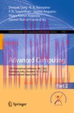 [PDF]Advanced Computing: 12th International Conference, IACC 2022, Hyderabad, India, December 1...