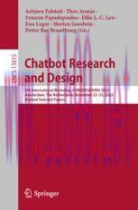 [PDF]Chatbot Research and Design: 6th International Workshop, CONVERSATIONS 2022, Amsterdam, Th...