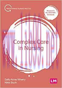 [AME]Complex Care in Nursing (Transforming Nursing Practice Series) (Original PDF)