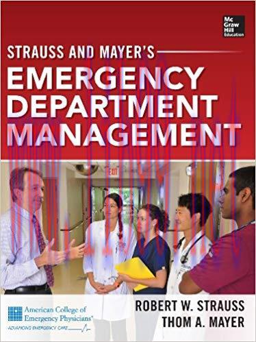 [PDF]Strauss & Mayer’s Emergency Department Management
