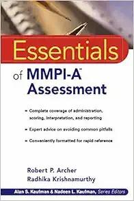 [AME]Essentials of MMPI-A Assessment (Original PDF)