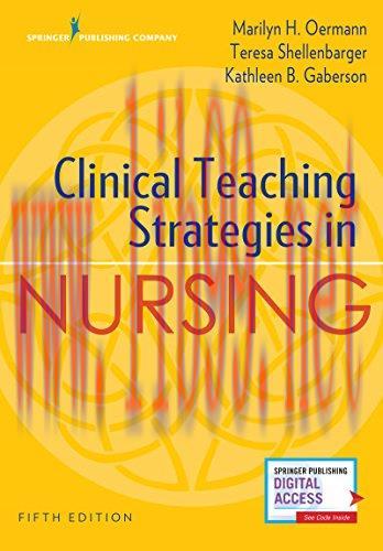 [AME]Clinical Teaching Strategies in Nursing, Fifth Edition (PDF)