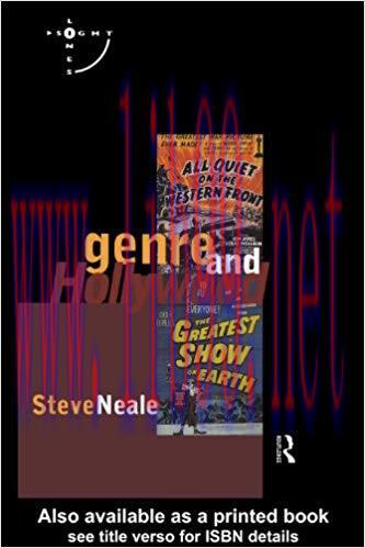 Genre and Hollywood (Sightlines) 1st Edition,
