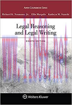 (PDF)Legal Reasoning and Legal Writing (Aspen Coursebook Series)
