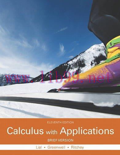 [FOX-Ebook]Calculus with Applications, Brief Version (11th Edition)
