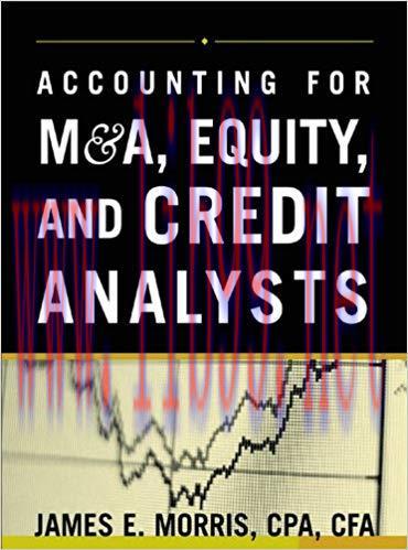 (PDF)Accounting for M&A, Credit, & Equity Analysts 1st Edition