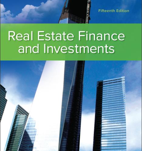 (Test Bank)Real Estate Finance & and Investments 15th Edition by William Brueggeman.zip