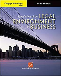 (PDF)Cengage Advantage Books Foundations of the Legal Environment of Business 3rd Edition