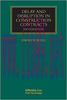 (PDF)Delay and Disruption in Construction Contracts (Construction Practice Series) 5th Edition