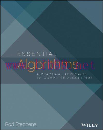 [FOX-Ebook]Essential Algorithms: A Practical Approach to Computer Algorithms