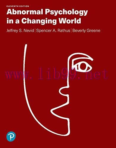[AME]Abnormal Psychology in a Changing World, 11th Edition (High Quality Image PDF)