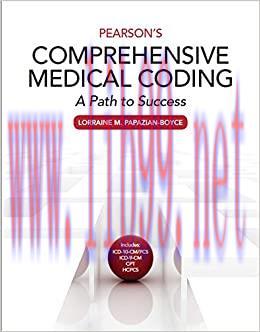 (PDF)Pearson&rsquo;s Comprehensive Medical Coding (2-downloads)