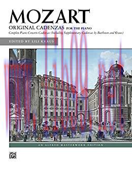 (PDF)The Complete Original Cadenzas to the Piano Concertos (Belwin Edition)