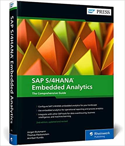 SAP S4HANA Embedded Analytics 2nd Edition Updated and Revised