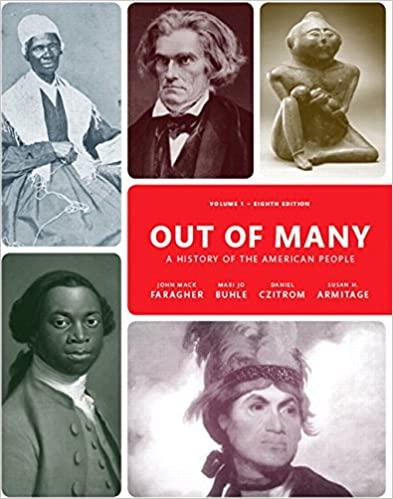 Out of Many A History of the American People Volume 1 [John Mack Faragher]