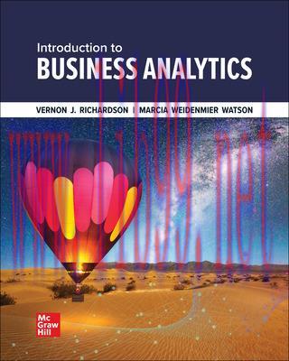 [PDF]ISE Ebook Introduction To Business Analytics [Vernon J. Richardson]