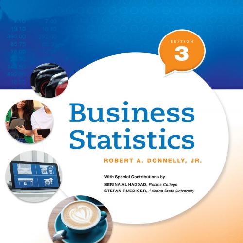 Business Statistics 3rd By ROBERT A. DONNELLY - Vitalsource Download