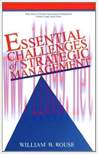 (PDF)Essential Challenges of Strategic Management (Wiley Series in Systems Engineering and Mana...