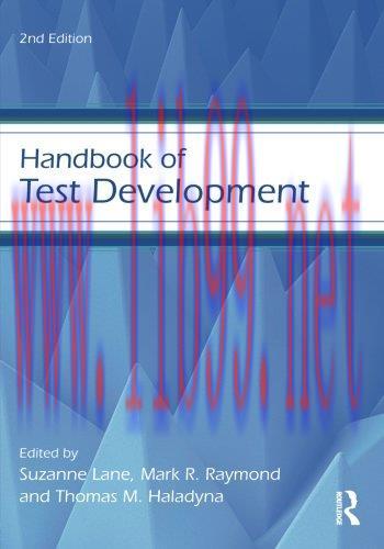 [FOX-Ebook]Handbook of Test Development, 2nd Edition
