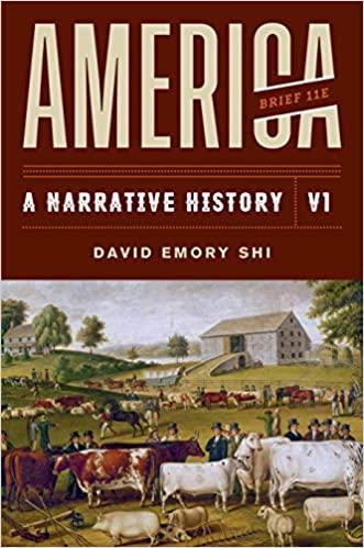 (PDF)America A Narrative History (Brief Eleventh Edition) (Vol. 1)