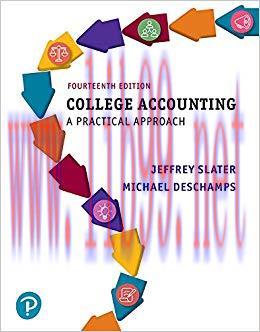 (PDF)College Accounting: A Practical Approach 14th Edition