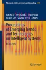 [PDF]Proceedings of Emerging Trends and Technologies on Intelligent Systems: ETTIS 2022