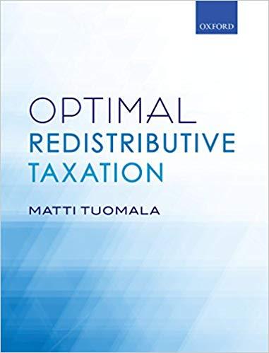 (PDF)Optimal Redistributive Taxation 1st Edition